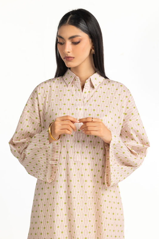 Ripple Crinkle Printed Co-Ord Set IPST-44947