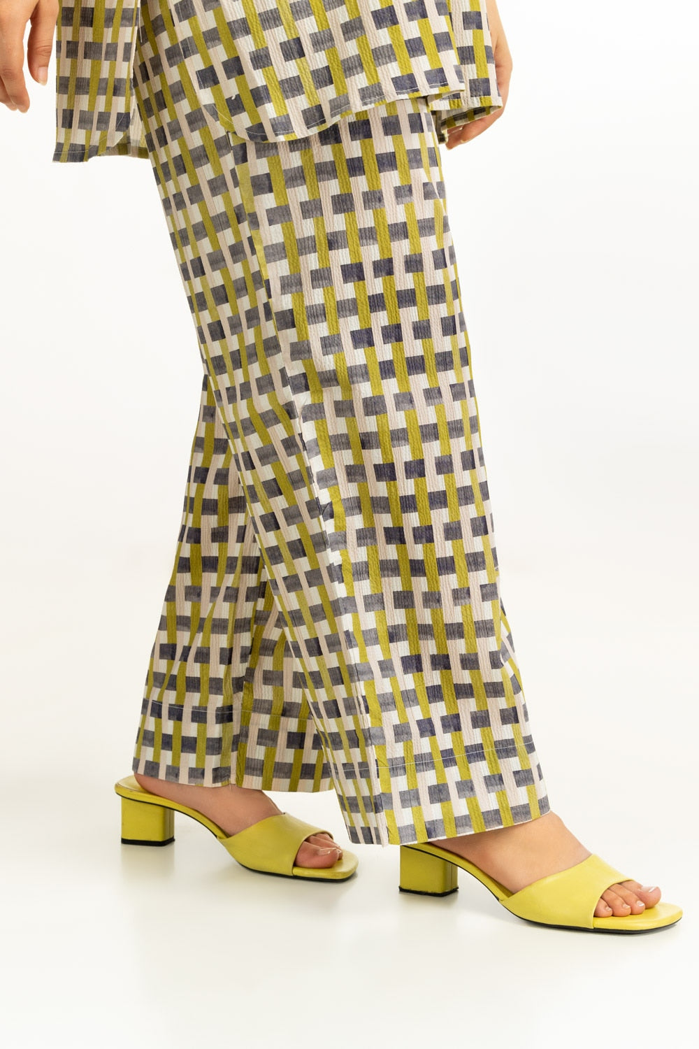 Ripple Crinkle Printed Co-Ord Set IPST-44948