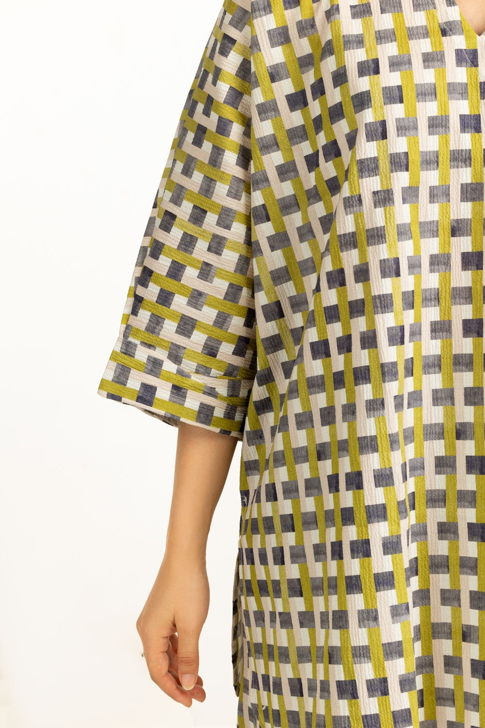 Ripple Crinkle Printed Co-Ord Set IPST-44948