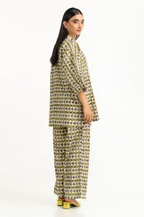 Ripple Crinkle Printed Co-Ord Set IPST-44948