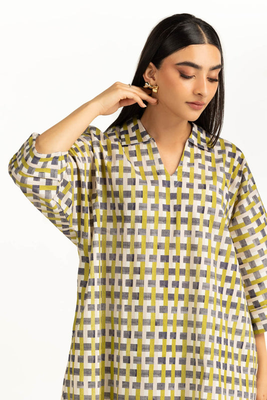 Ripple Crinkle Printed Co-Ord Set IPST-44948