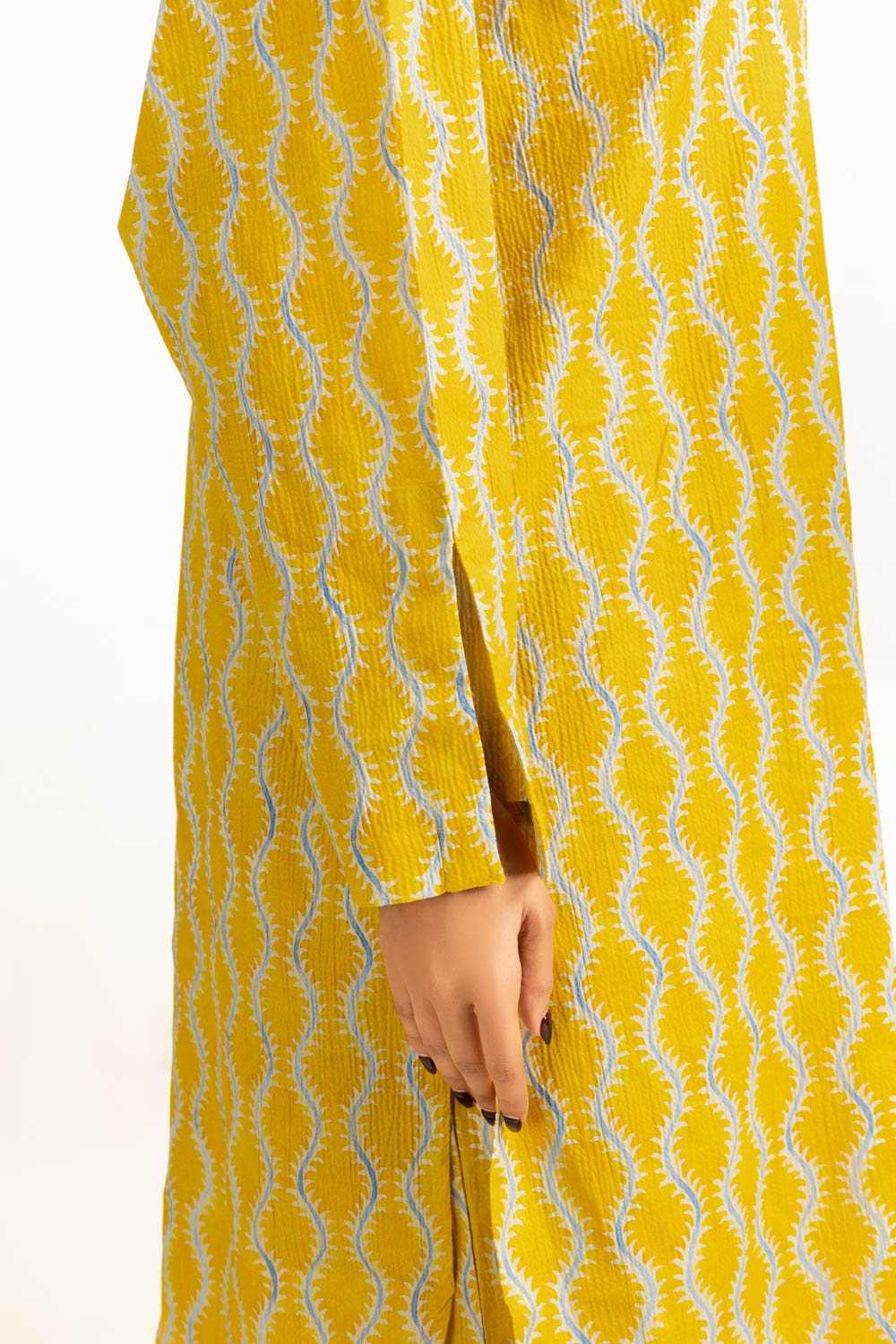 Ripple Crinkle Printed Co-Ord Set IPST-44949