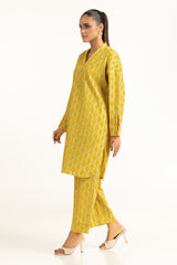 Ripple Crinkle Printed Co-Ord Set IPST-44949