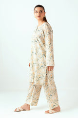 Ripple Crinkle Printed Co-Ord Set IUSTTS-805