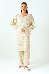 Ripple Crinkle Printed Co-Ord Set IUSTTS-806