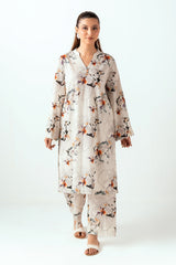 Ripple Crinkle Printed Co-Ord Set IUSTTS-807
