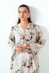 Ripple Crinkle Printed Co-Ord Set IUSTTS-807