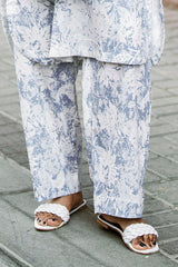 Ripple Crinkle Printed Co-Ord Set IUSTTS-808
