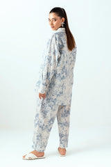 Ripple Crinkle Printed Co-Ord Set IUSTTS-864