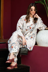 Ripple Crinkle Printed Co-Ord Set IUSTTS-879