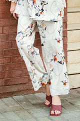 Ripple Crinkle Printed Co-Ord Set IUSTTS-879