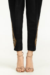 Luxury Pret Poly Raw Silk Embroidered Trouser ILP-TR-22-12 1 Piece