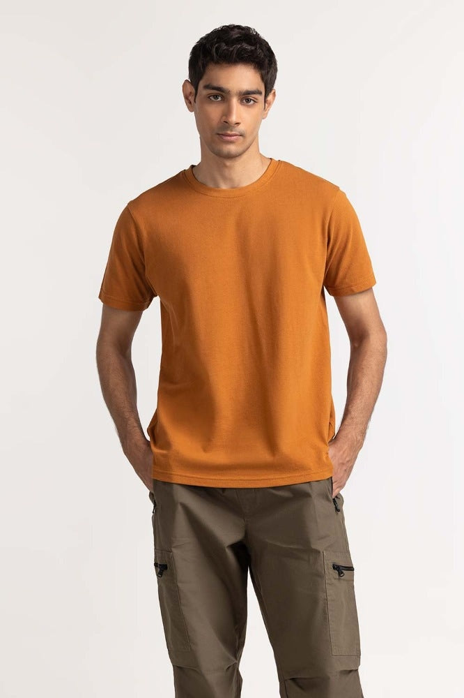 Roasted Pecan Basic Tee TS-CNPK24-065