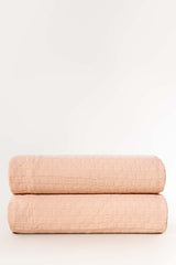 Rose Cloud Matelasse Blanket