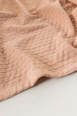 Rose Cloud Matelasse Blanket