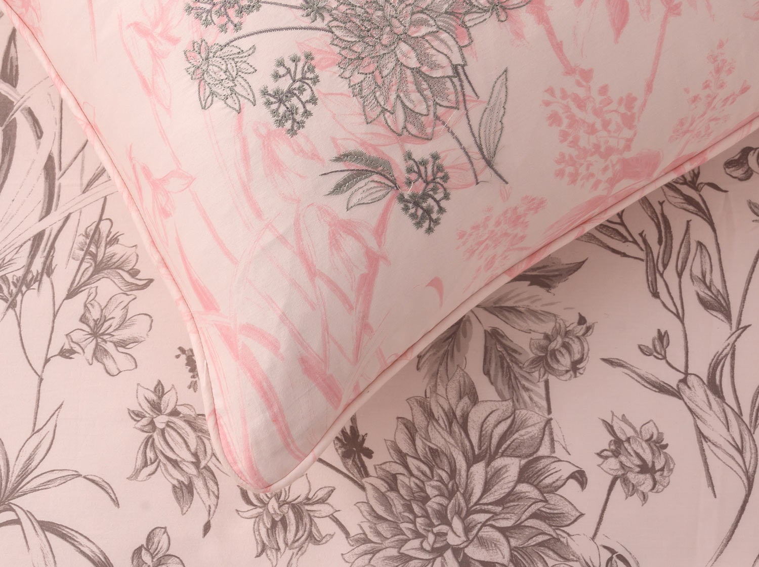Rose Dust T-300 Quilt Cover Set