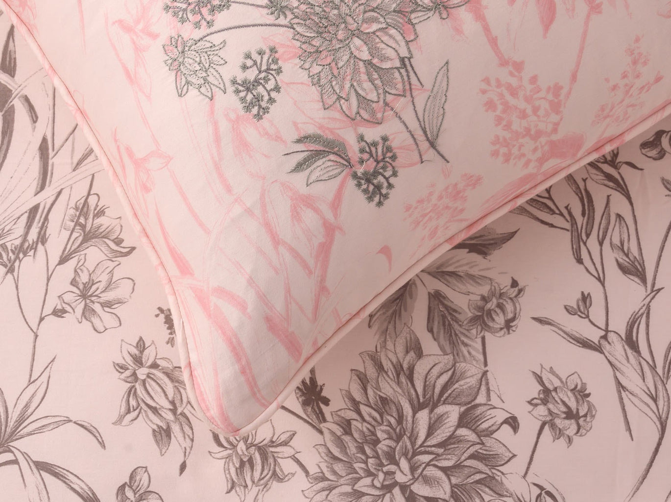 Rose Dust T-300 Quilt Cover Set