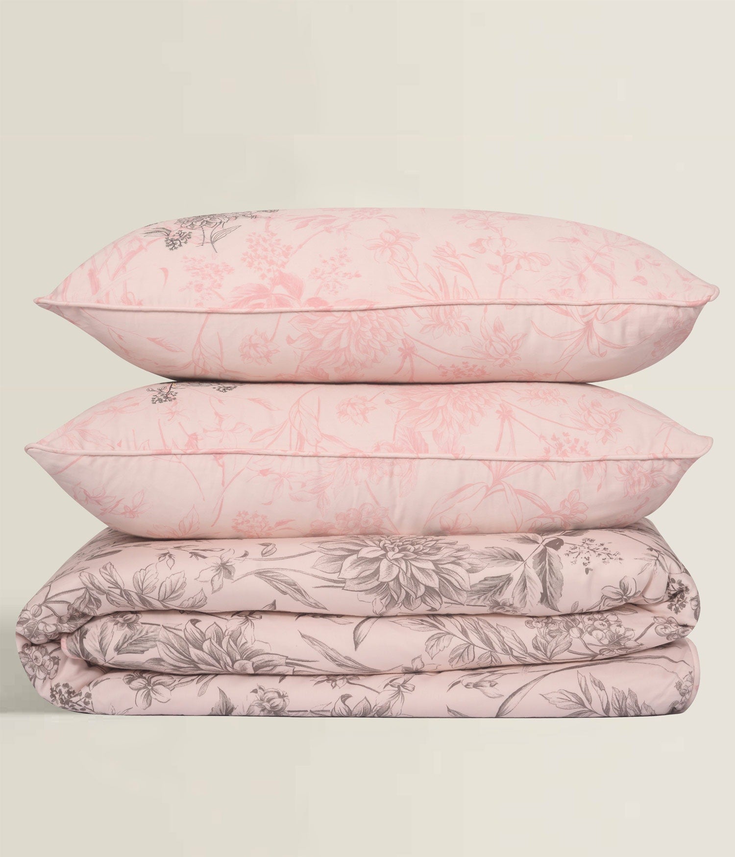 Rose Dust T-300 Quilt Cover Set