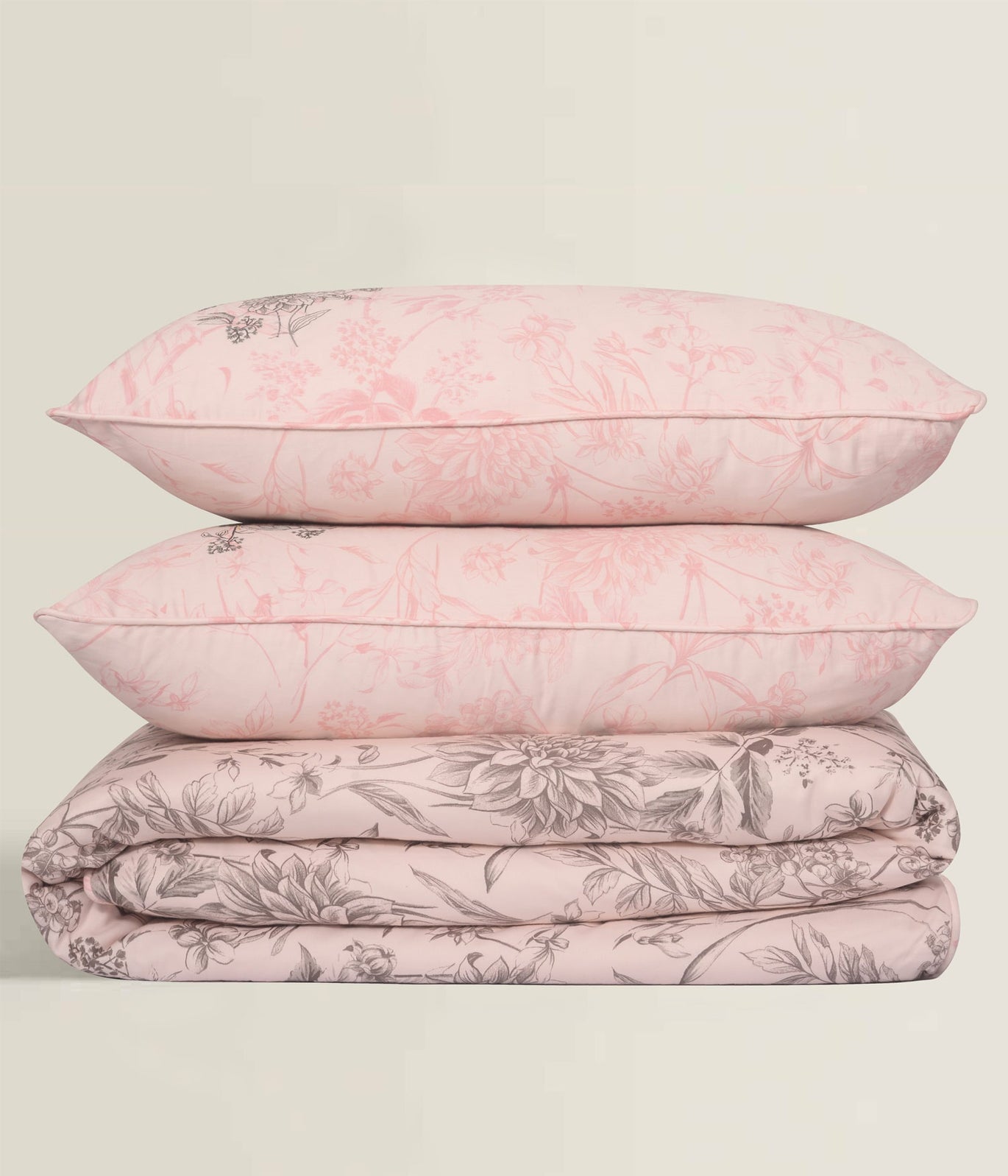 Rose Dust T-300 Quilt Cover Set