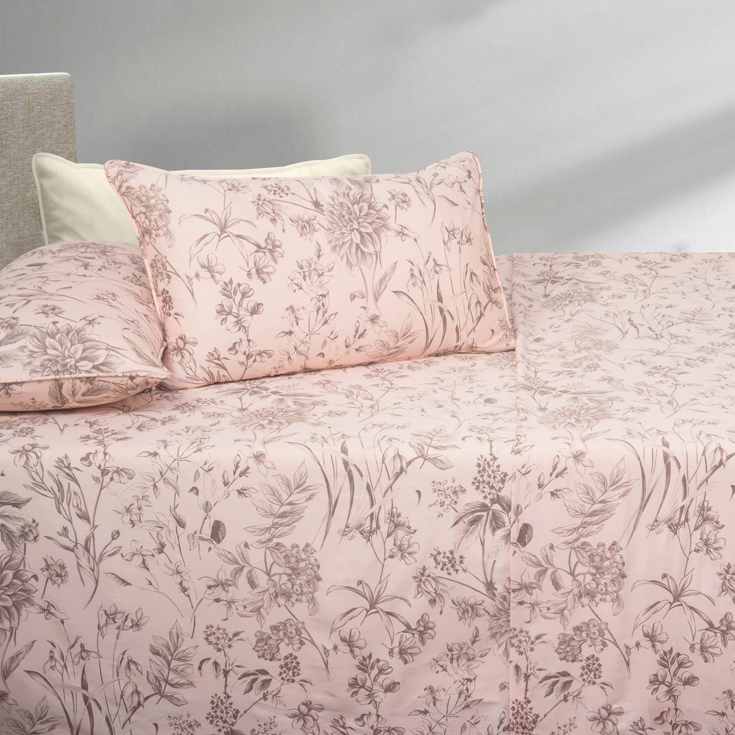 Rose Dust T-300 Bed Sheet Set
