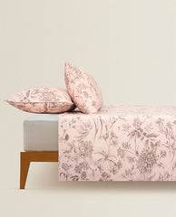 Rose Dust T-300 Bed Sheet Set