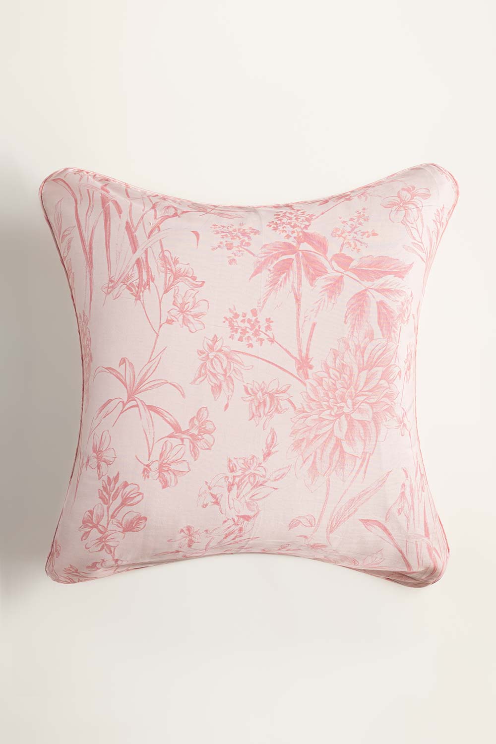 Rose Dust T-300 Euro Sham Cushion Cover