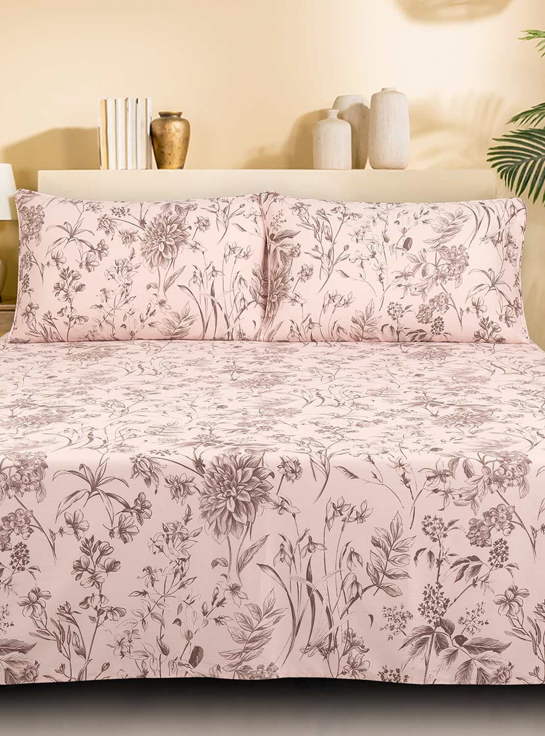 Rose Dust T-300 Pillow Cover Set