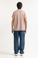 Rose Smoke Basic Tee TS-CNSJ24-072