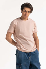 Rose Smoke Basic Tee TS-CNSJ24-072