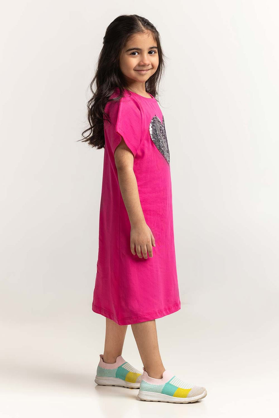Round Neck Embellished Dress TG-DRS-SS24-408
