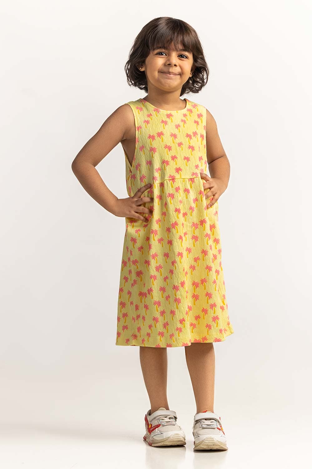 Round Neck Printed Dress TG-DRS-SS24-410