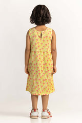 Round Neck Printed Dress TG-DRS-SS24-410