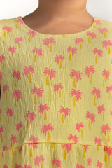 Round Neck Printed Dress TG-DRS-SS24-410