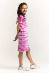 Round Neck Tie-Dye Dress JG-DRS-SS24-401