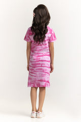 Round Neck Tie-Dye Dress JG-DRS-SS24-401