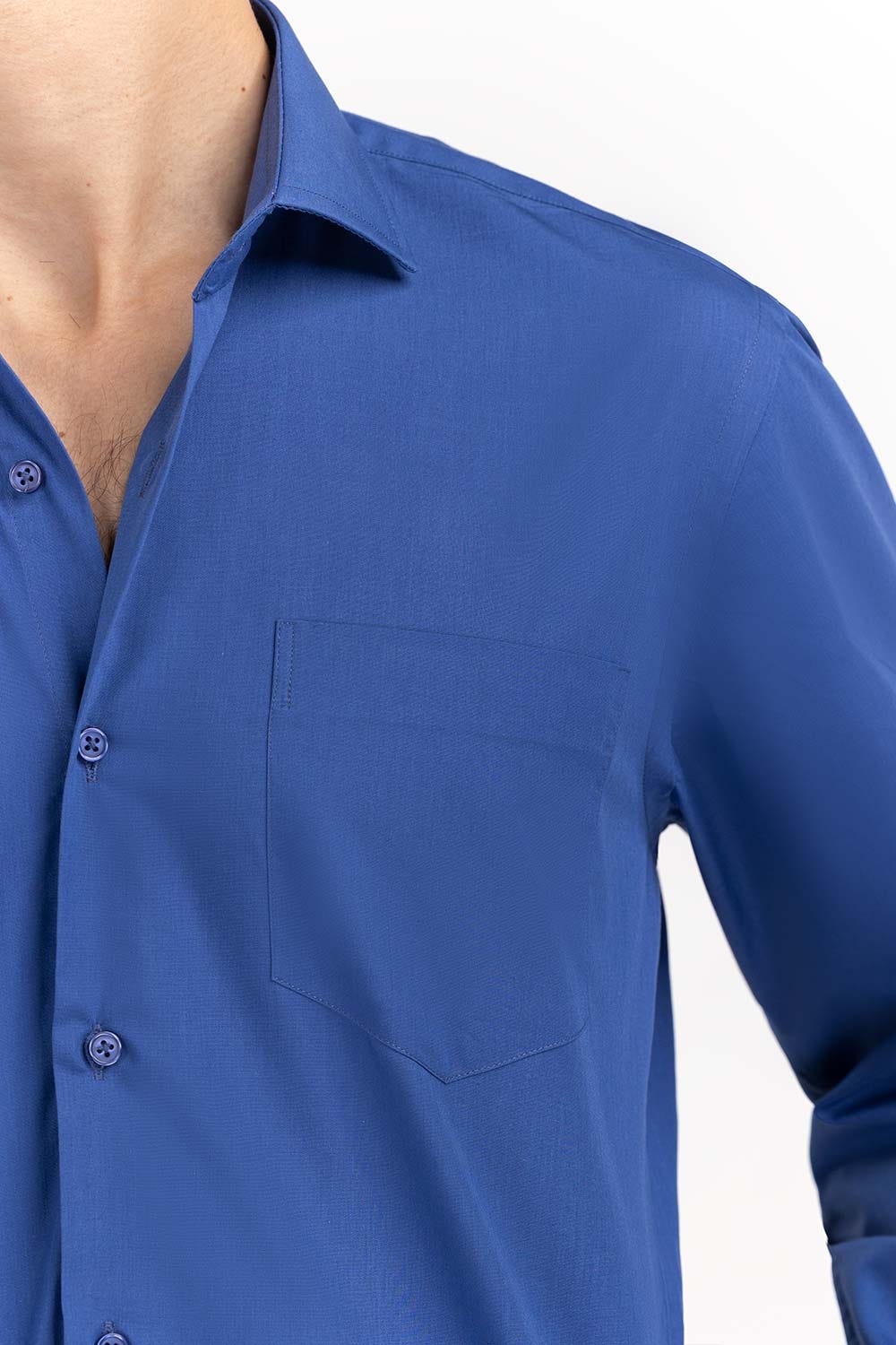 Royal Blue Basic Shirt