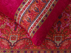Royal Garnet T-200 Quilt Cover Set