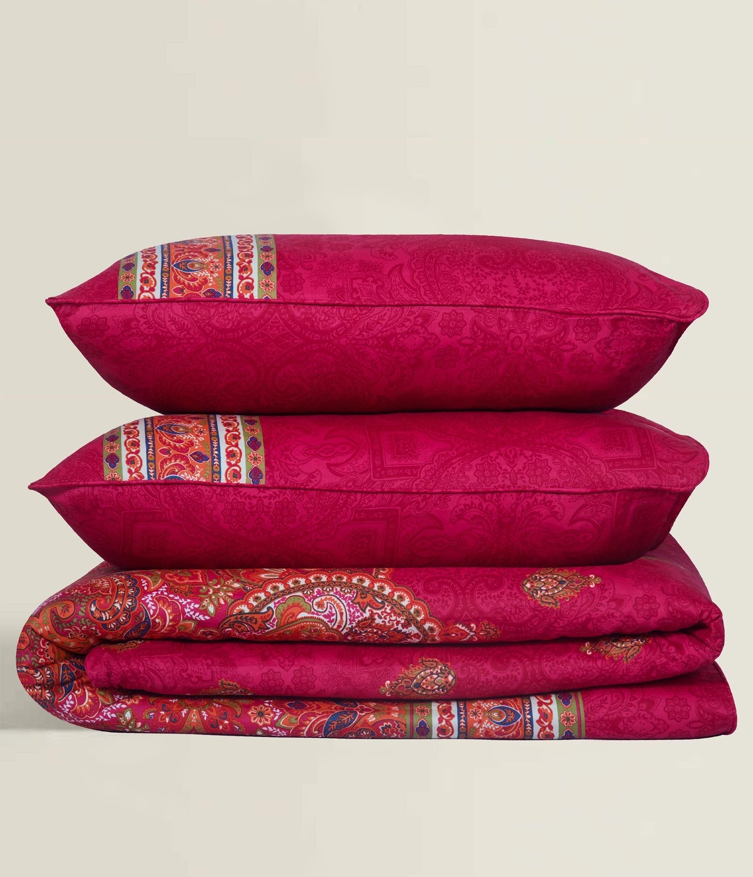 Royal Garnet T-200 Quilt Cover Set