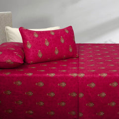 Royal Garnet T-200 Bed Sheet Set