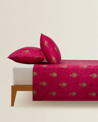 Royal Garnet T-200 Bed Sheet Set