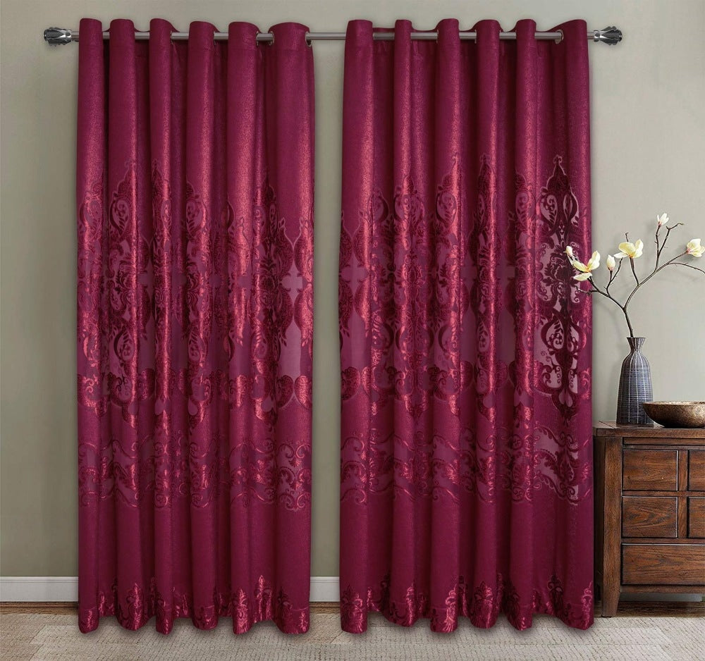 Ruby Chenille Curtain