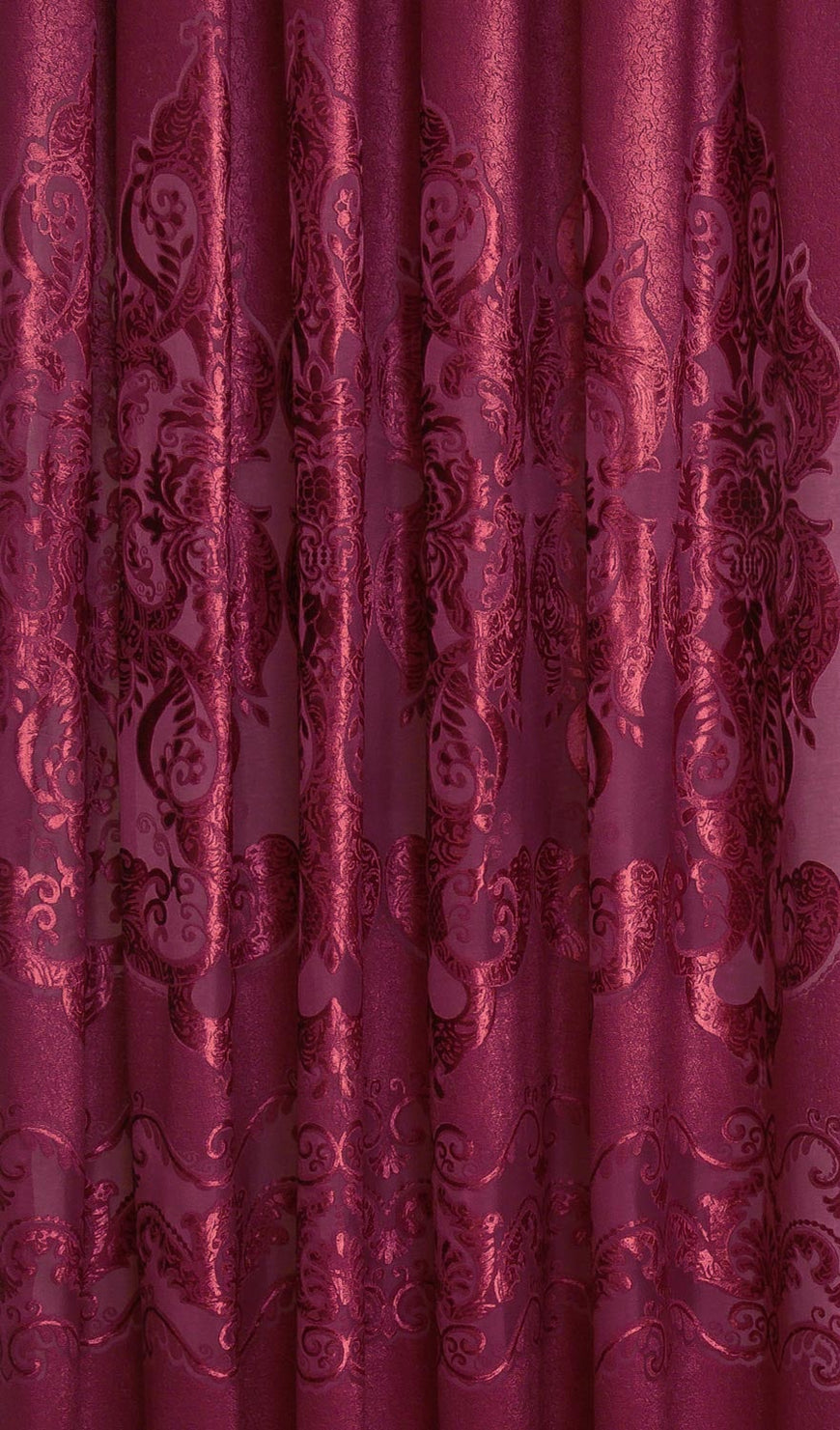 Ruby Chenille Curtain
