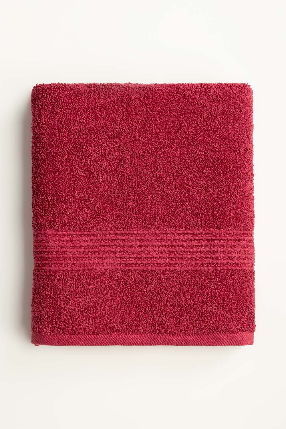 Ruby Dyed Bath Towel