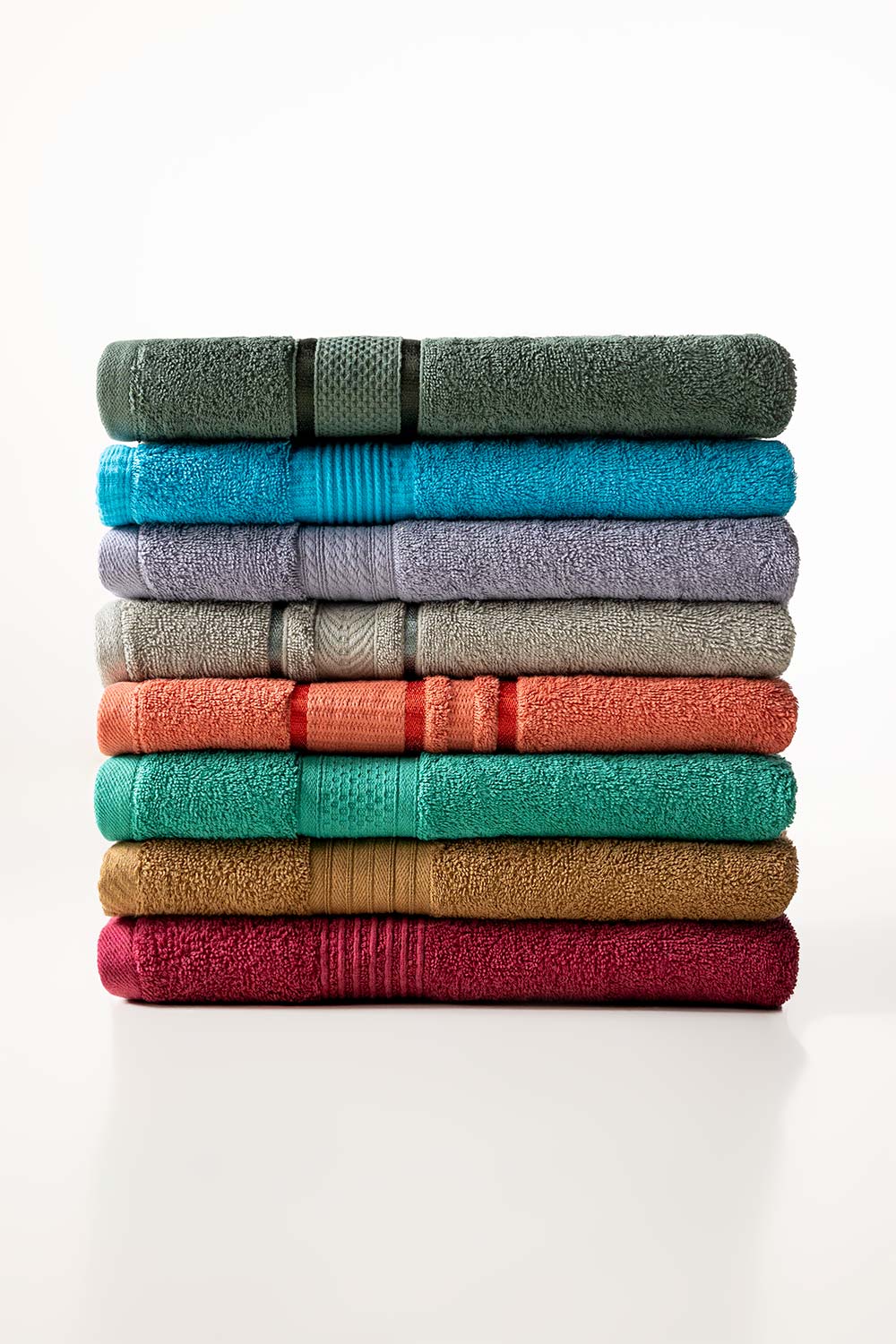 Ruby Dyed Bath Towel