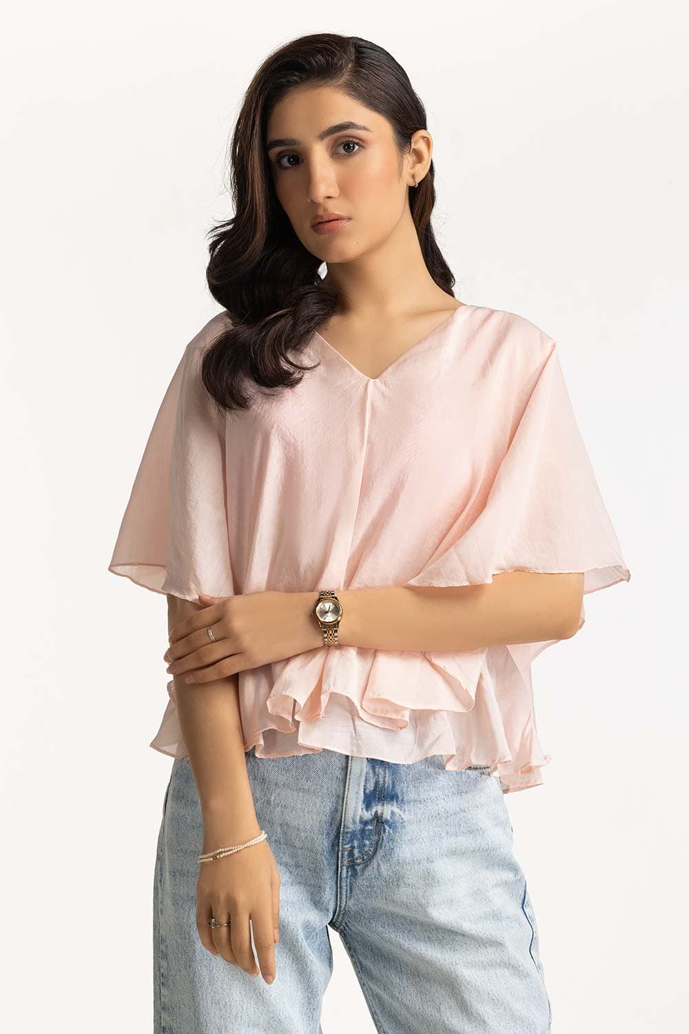 Ruffled Layered Blouse WM-CS-SS24-095