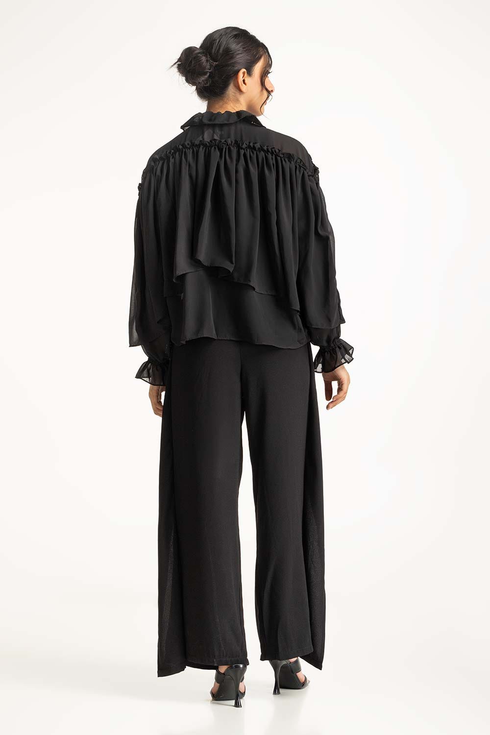 Ruffled top WM-CS-SS24-067