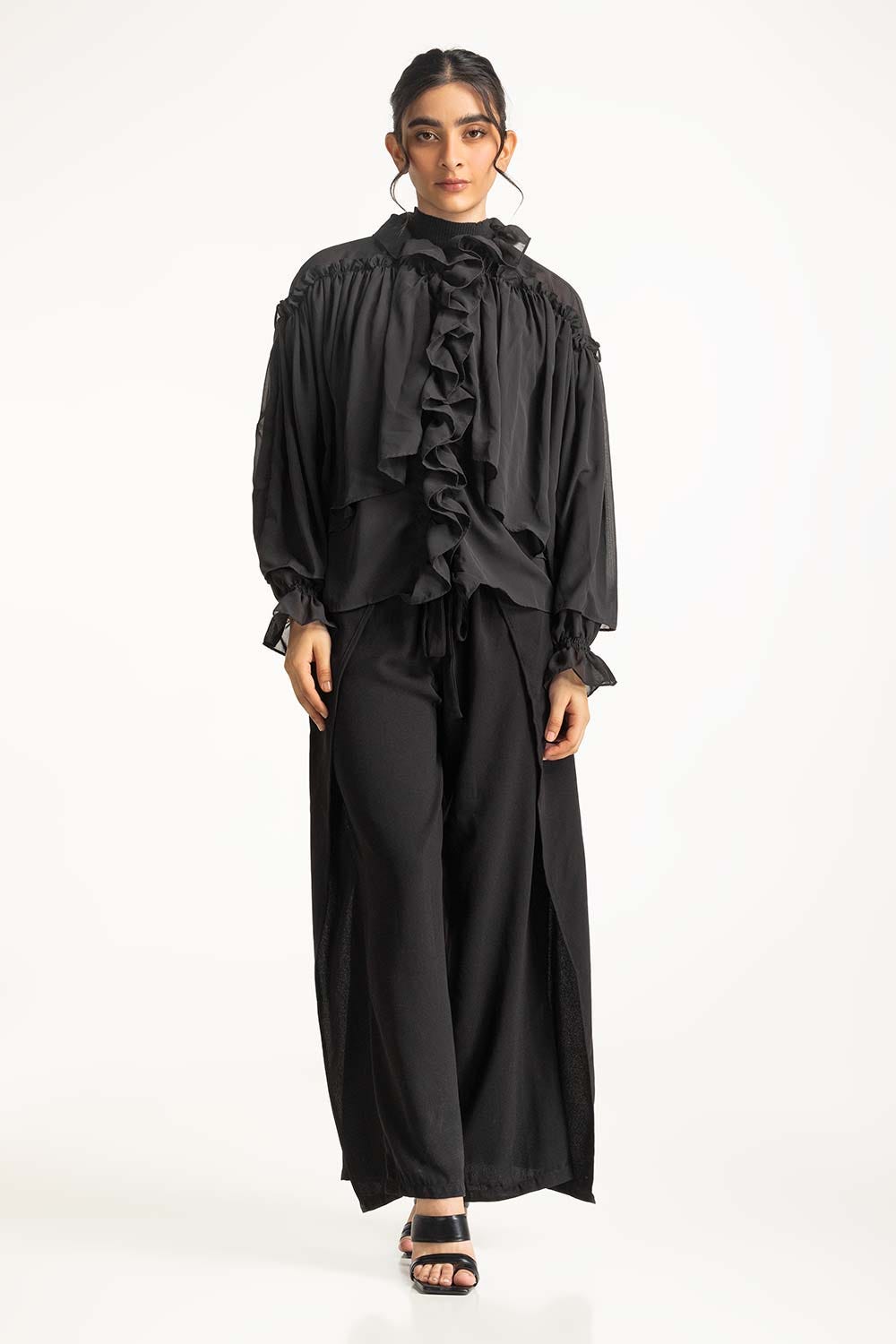 Ruffled top WM-CS-SS24-067