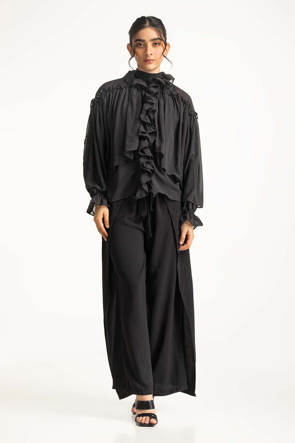 Ruffled top WM-CS-SS24-067