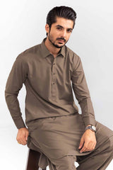 Black Gold Latha Unstitched Fabric Cotton