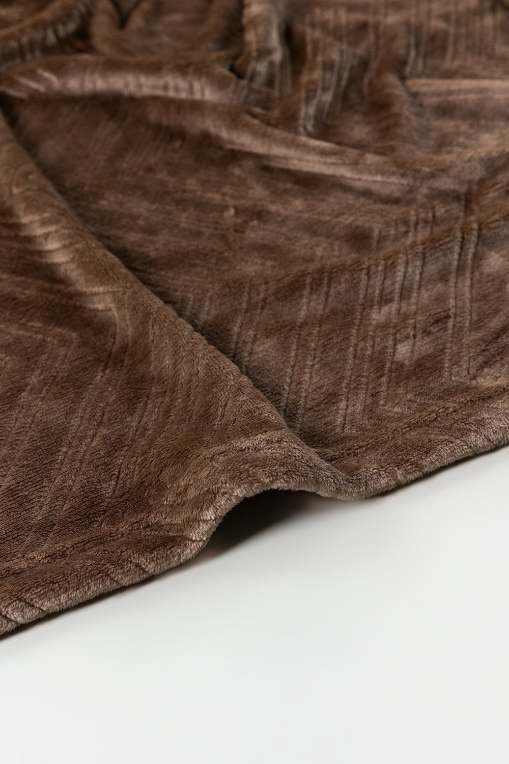 AW22-RUSSET Embossed Single Ply Fleece